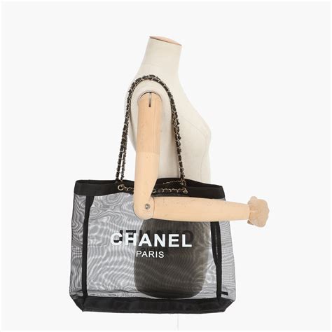 chanel mesh tote bag|chanel tote bag canvas price.